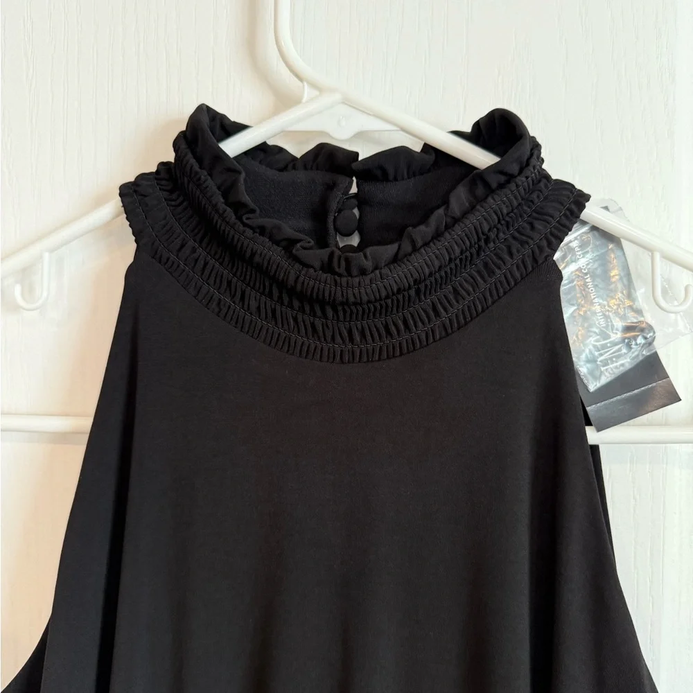 Inc Elegant Black Sleeveless Jumpsuit - Picture 5 of 15